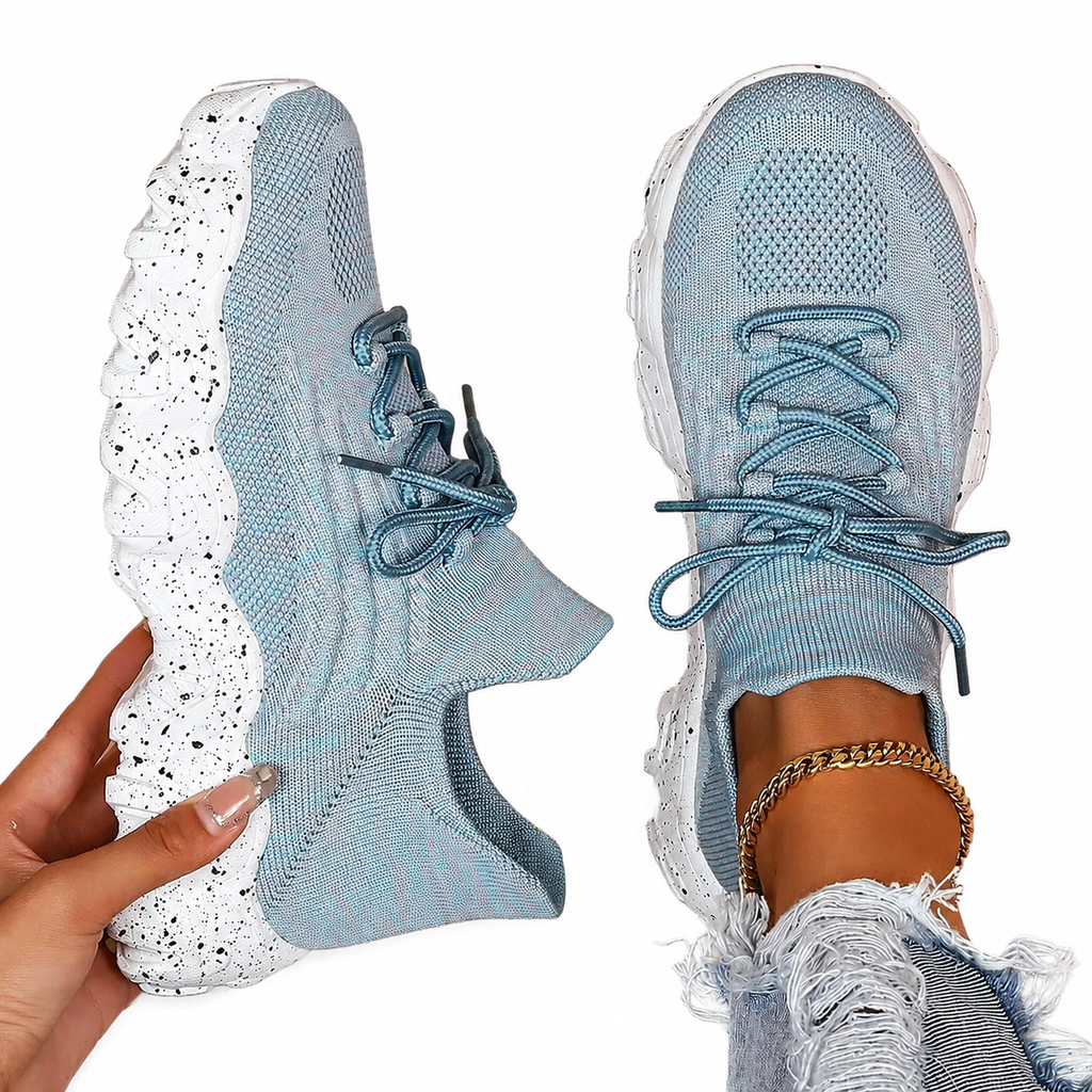 Sky Blue Air Mesh Comfort Sneaker