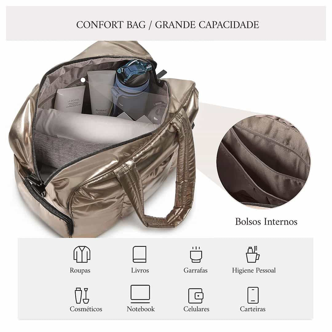 White Shift Bag