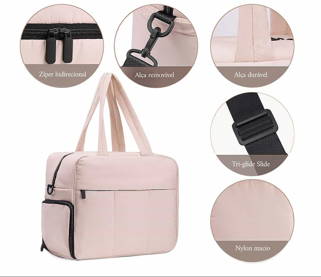 Viral Pink Shift Bag