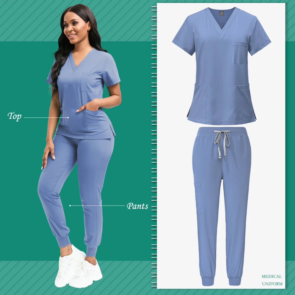 Light Blue Jogger Set