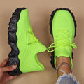 Green/ Black Air Mesh Sneakers