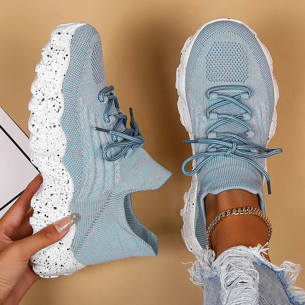 Sky Blue Air Mesh Comfort Sneaker