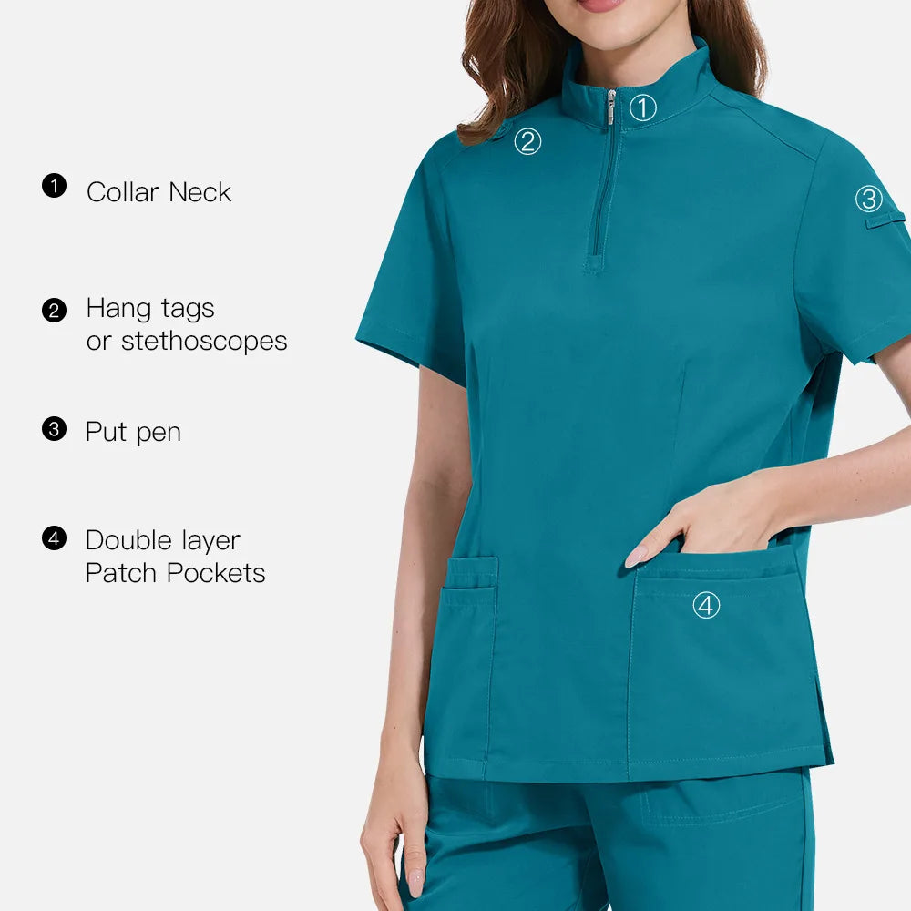 Blue Collar Scrub Set