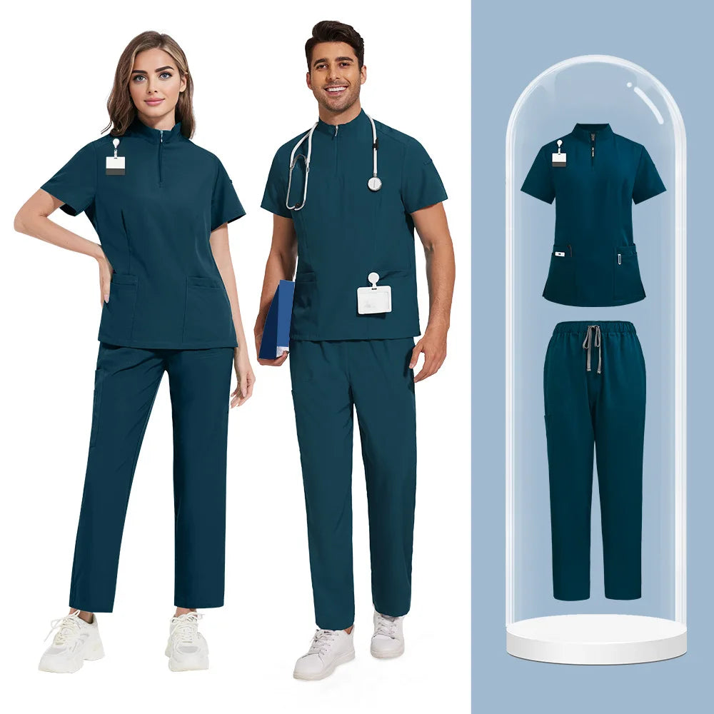 Blue Collar Scrub Set